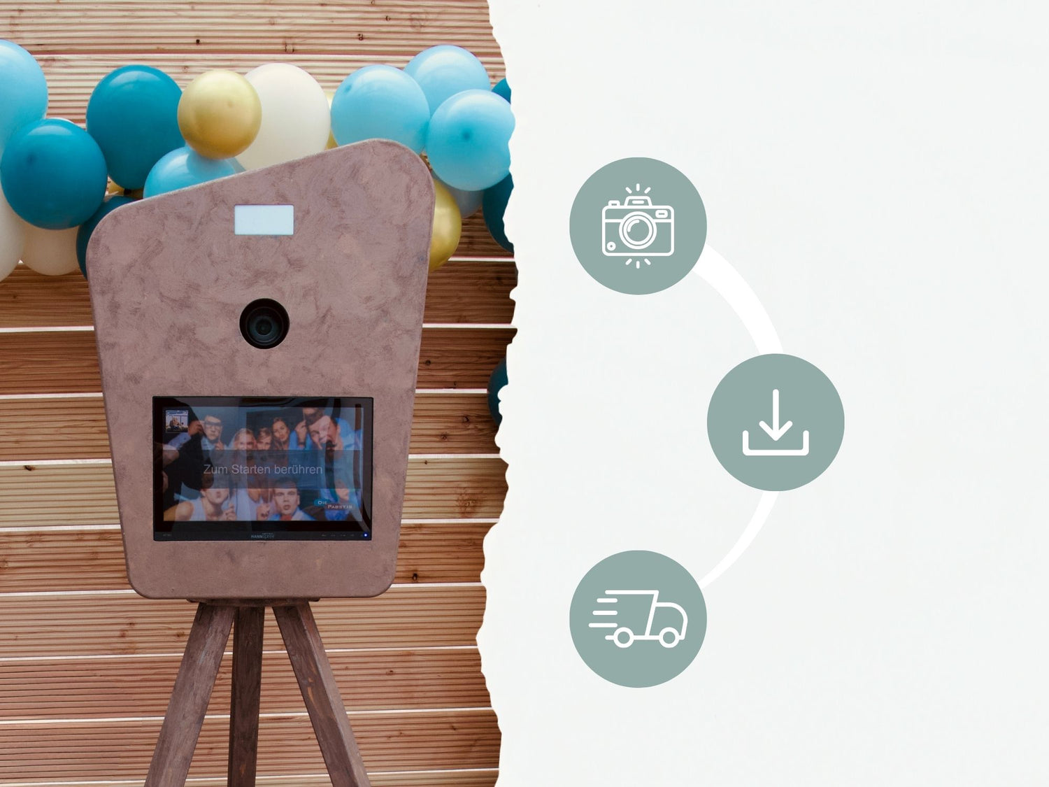Fotobox für Hochzeiten, Geburtstage, Firmenevents in Simmern, Kastellaun, Kirchberg und Emmelshausen
