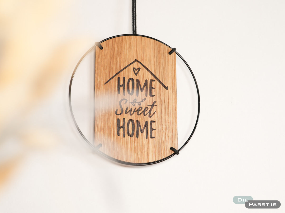 Wandschild Home Sweet Home