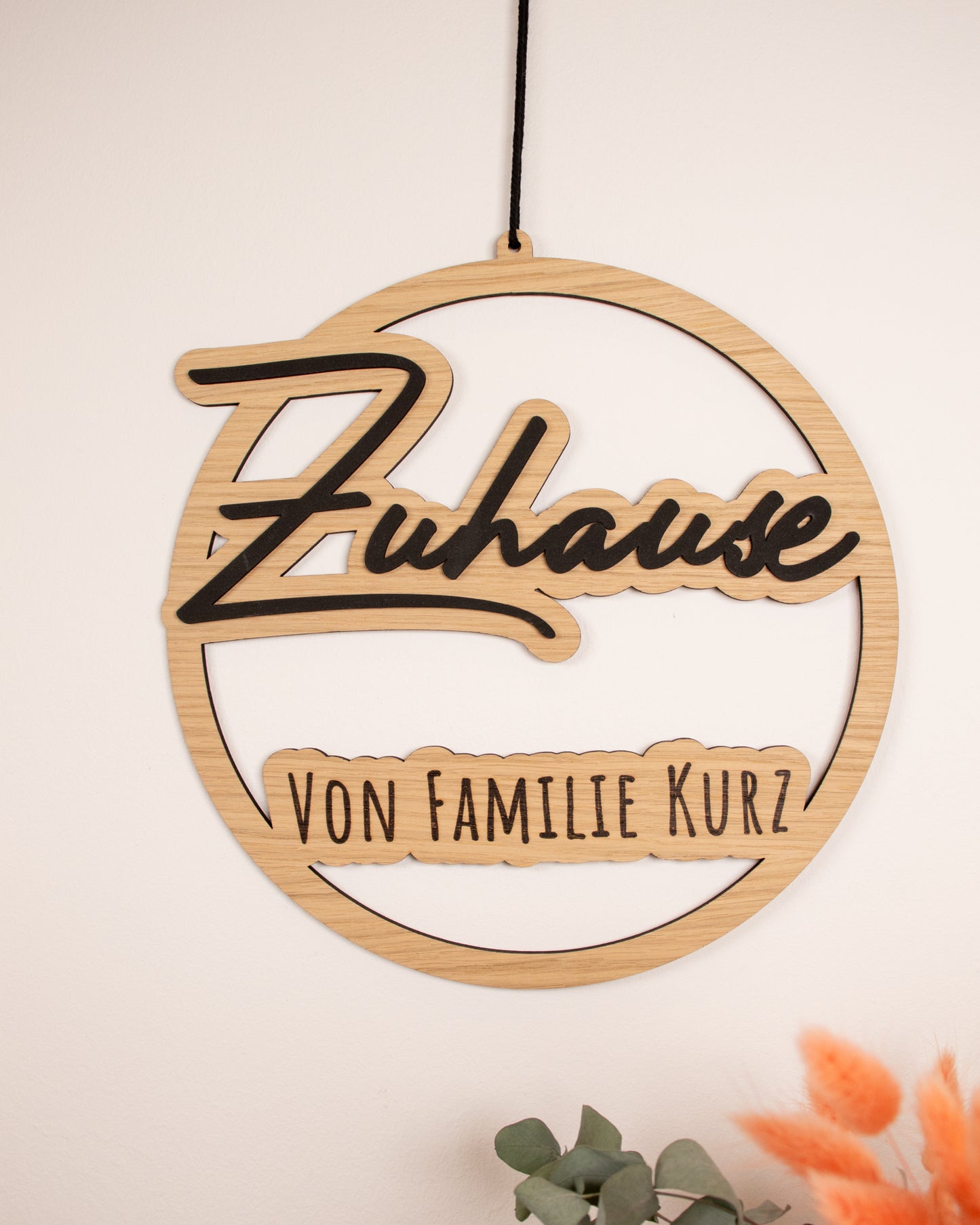 Familienschild | Zuhause von Familie ...