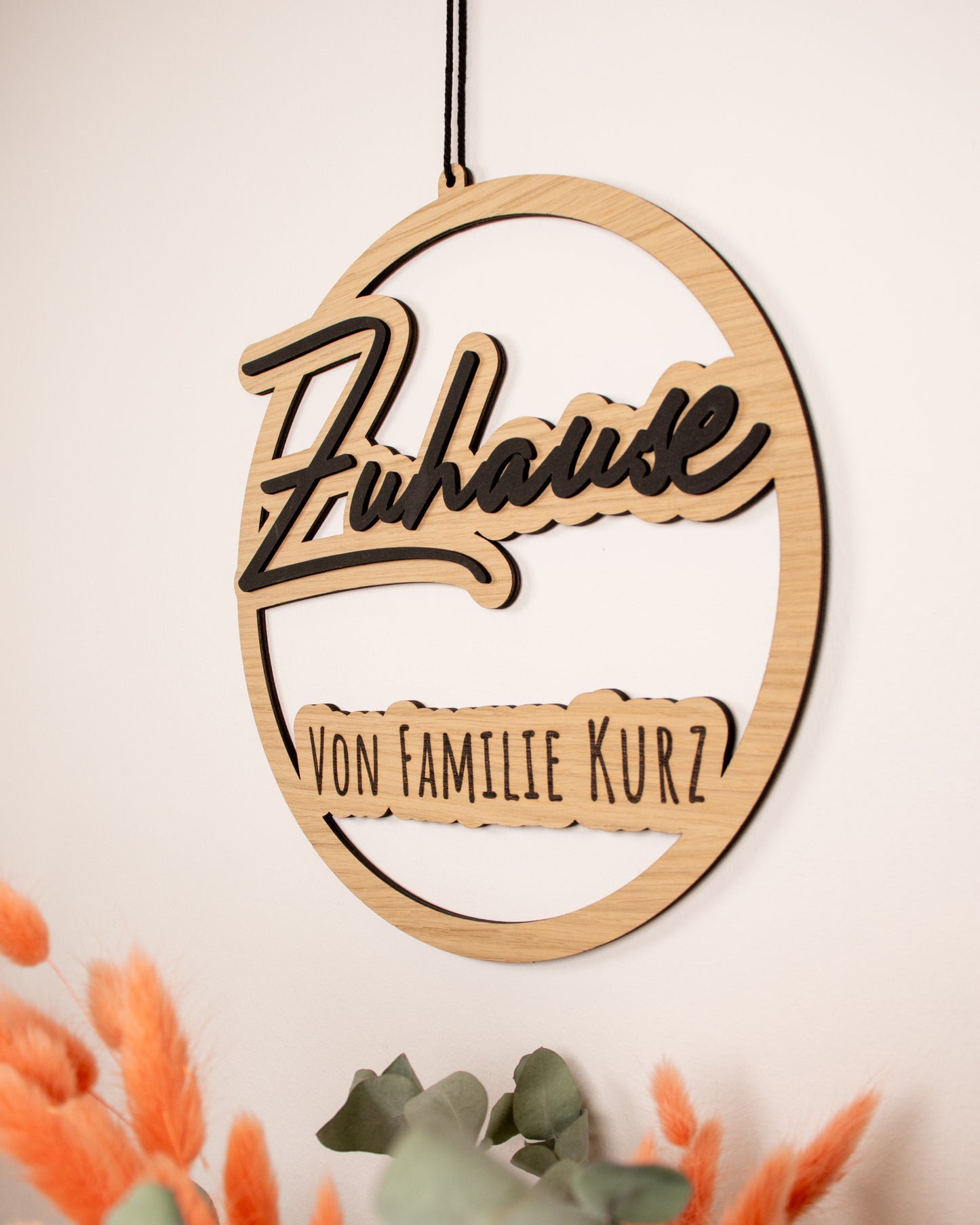 Familienschild | Zuhause von Familie ...