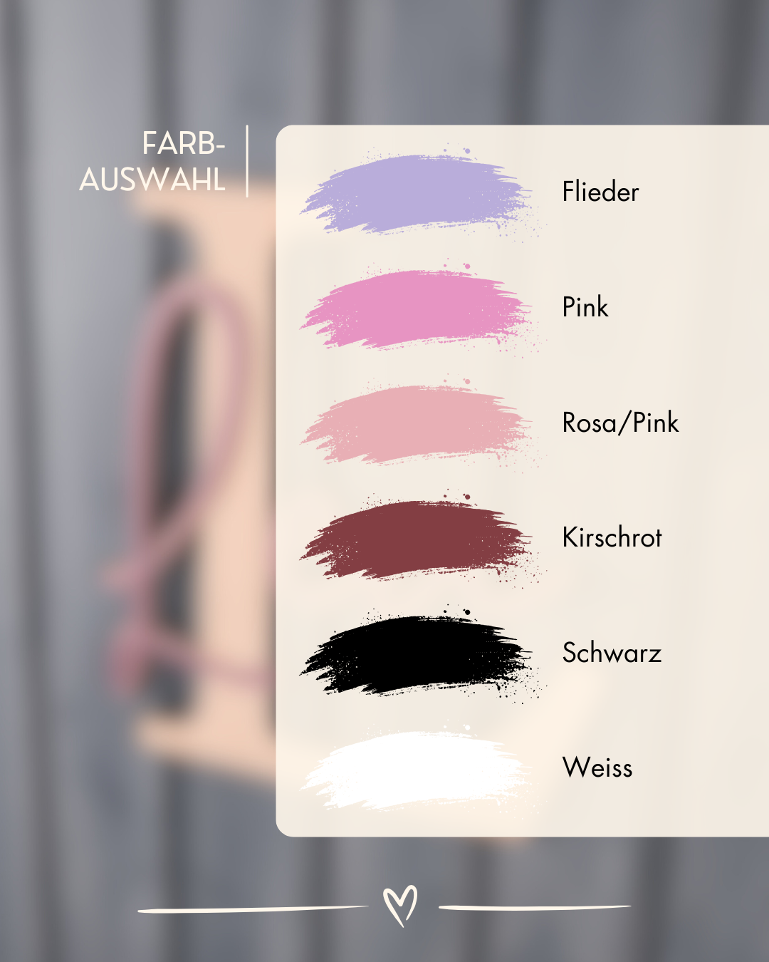 Farbauswahl Kinderzimmer-Namensschild aus Buchenholz mit Acrylglas-Namen in Mädchenfarben